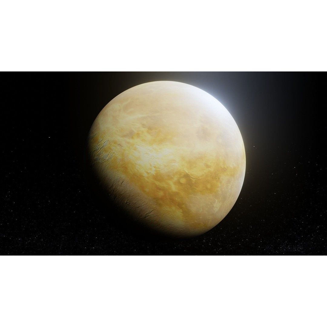 Photorealistic Solar System 3D Model – Low Poly PBR Asset, FBX, OBJ - View 35