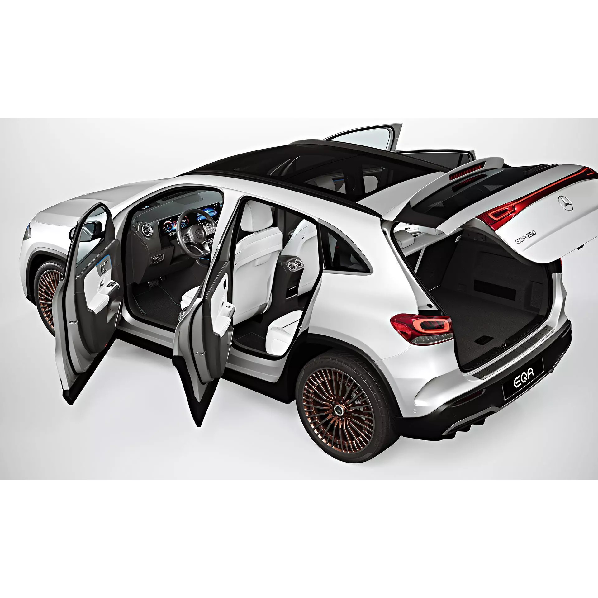 2022 Mercedes-Benz EQA - High-Quality 3D Model - View 10