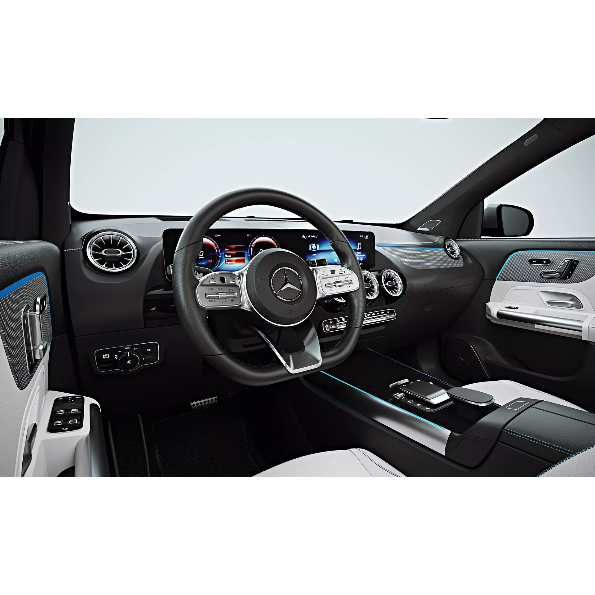 2022 Mercedes-Benz EQA - High-Quality 3D Model - View 12