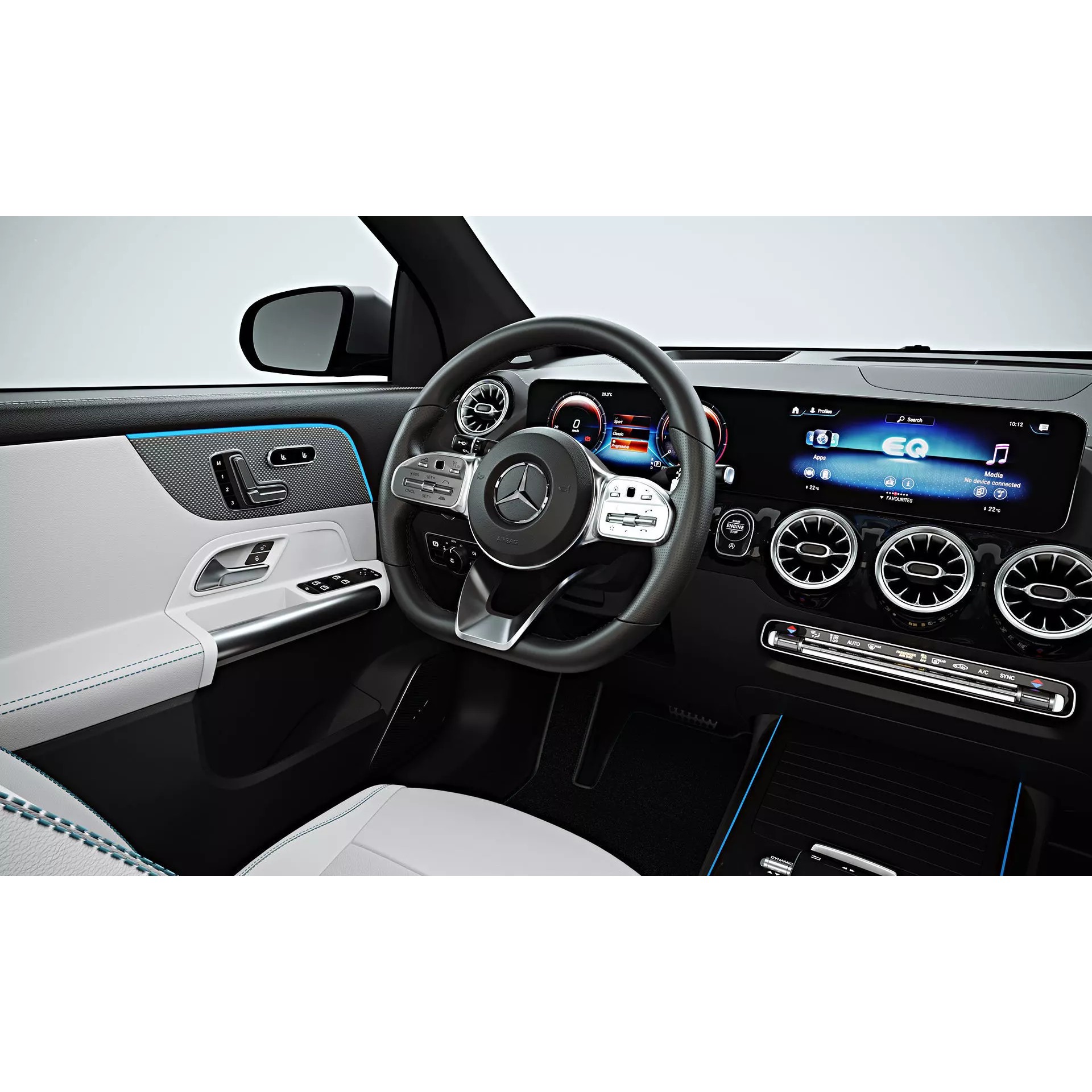 2022 Mercedes-Benz EQA - High-Quality 3D Model - View 13