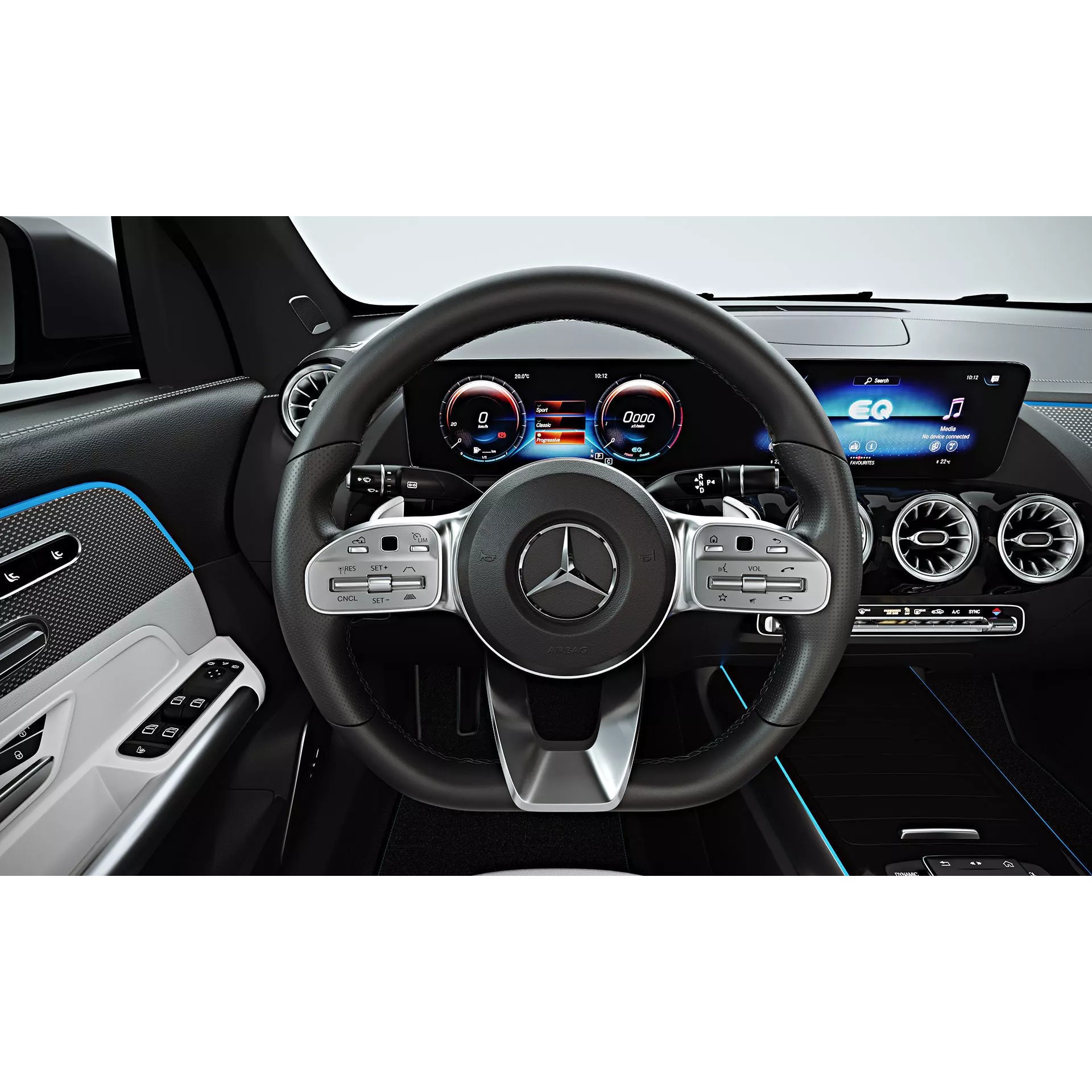 2022 Mercedes-Benz EQA - High-Quality 3D Model - View 14