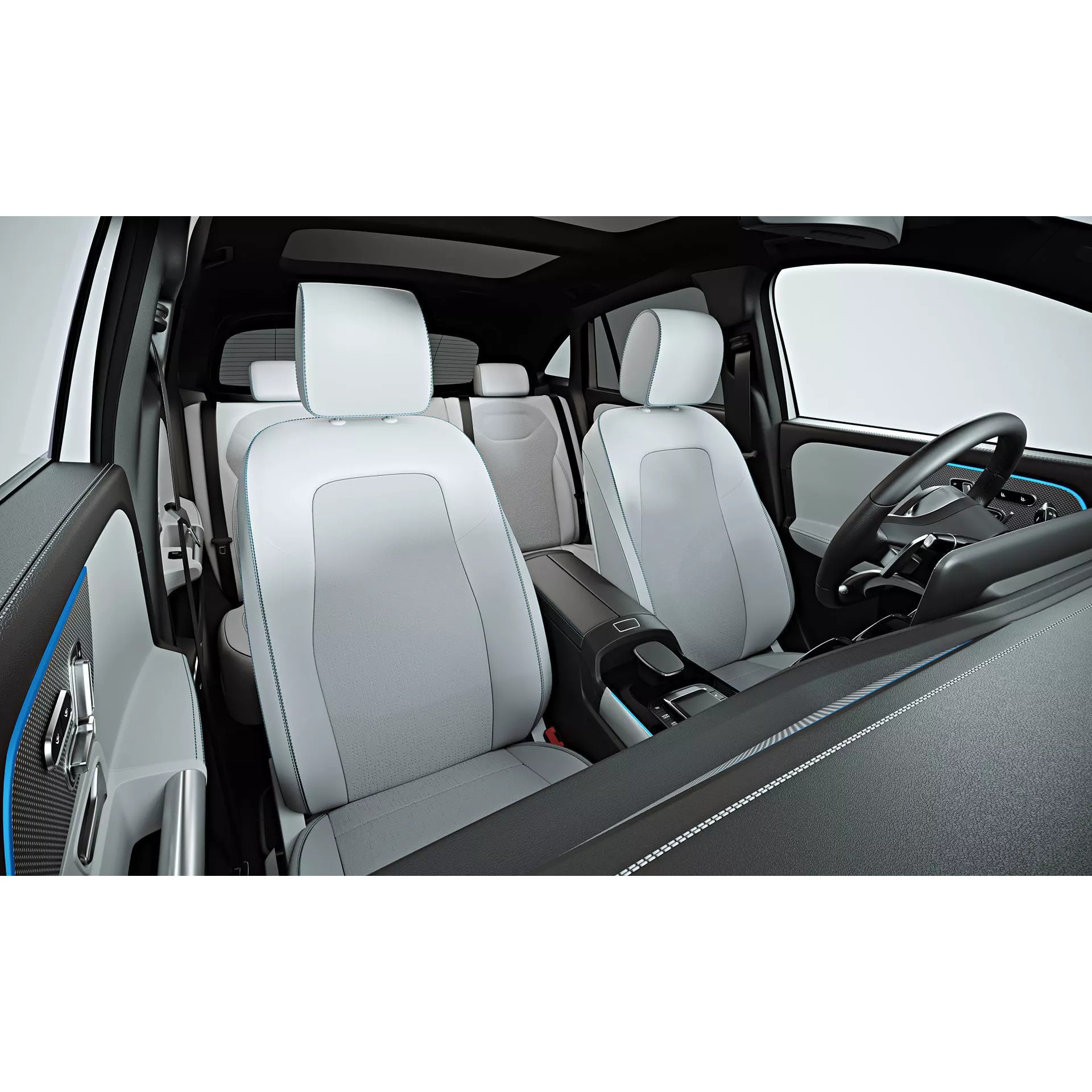 2022 Mercedes-Benz EQA - High-Quality 3D Model - View 16