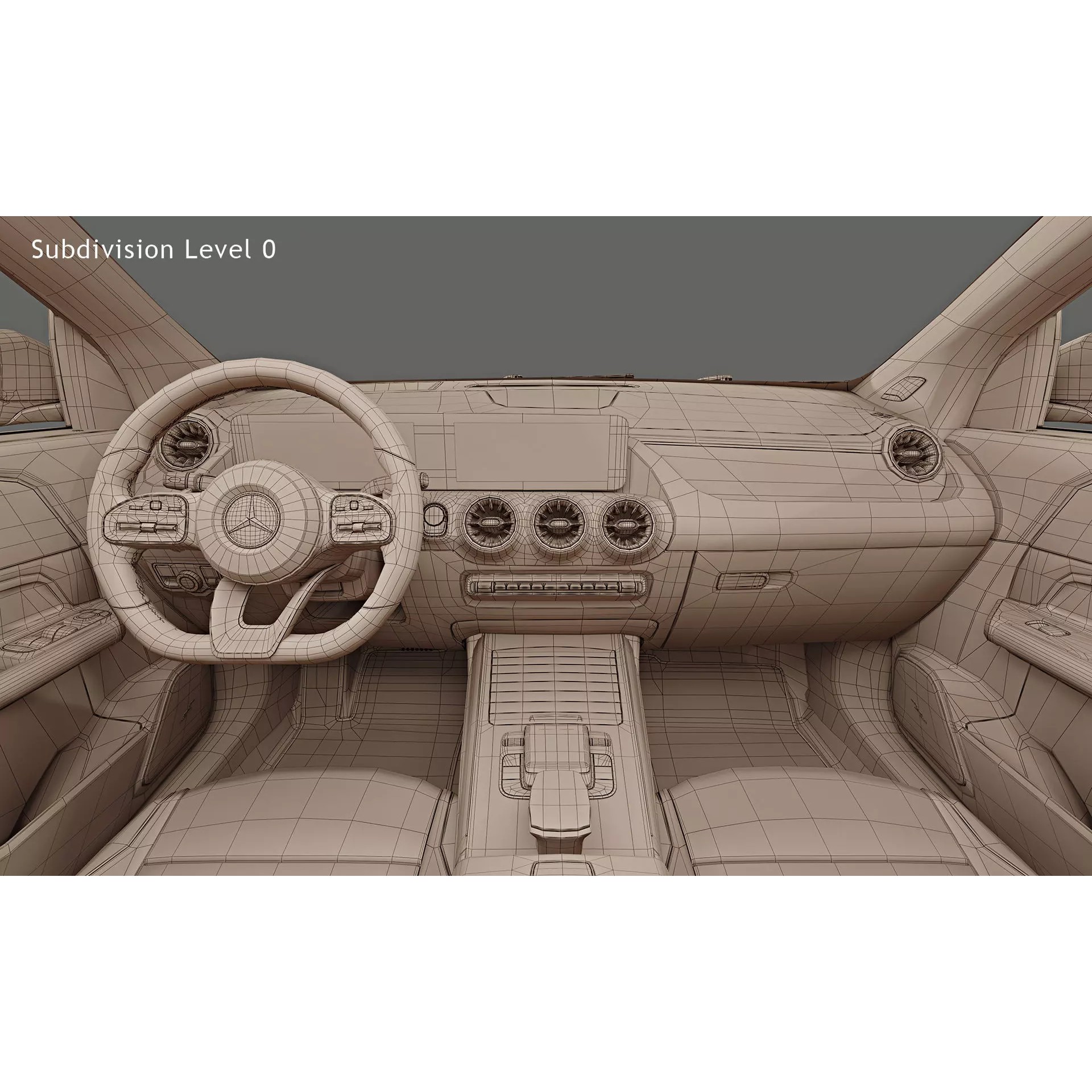 2022 Mercedes-Benz EQA - High-Quality 3D Model - View 19