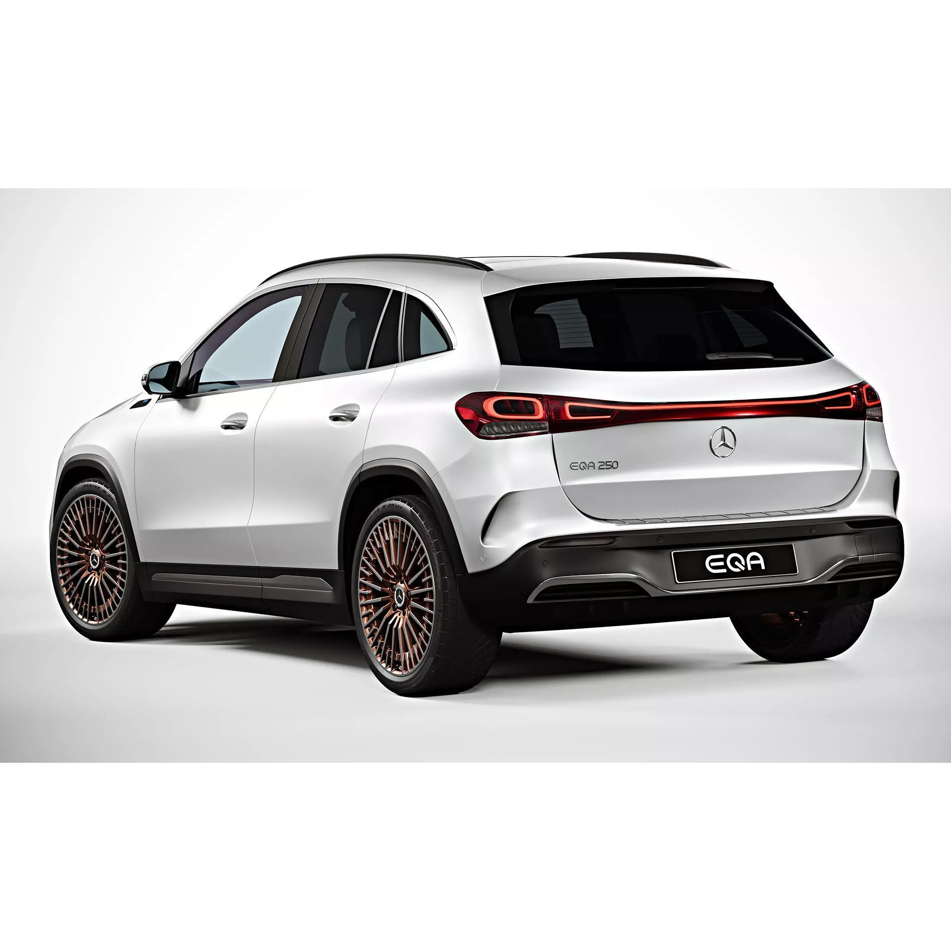 2022 Mercedes-Benz EQA - High-Quality 3D Model - View 3