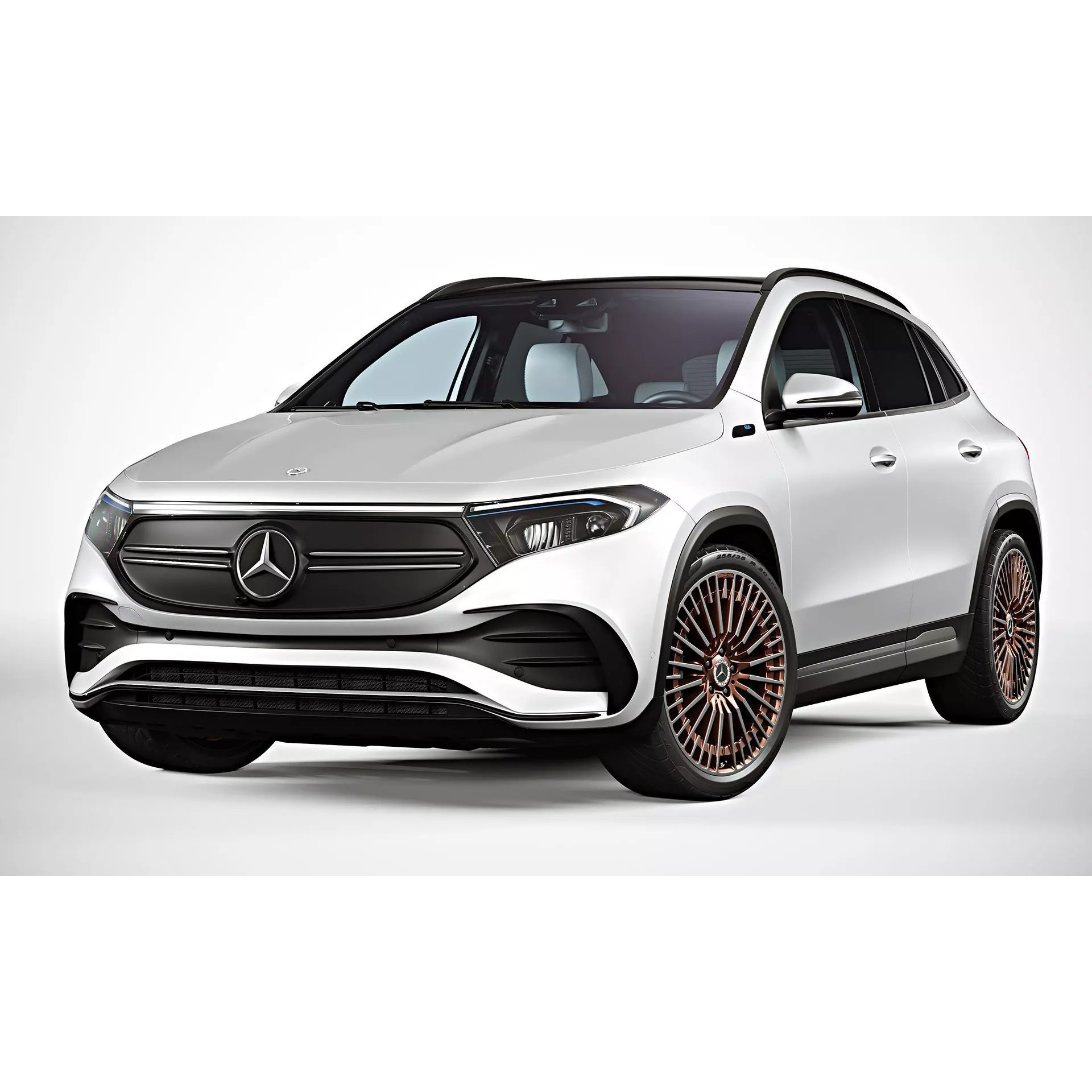 2022 Mercedes-Benz EQA - High-Quality 3D Model - View 5