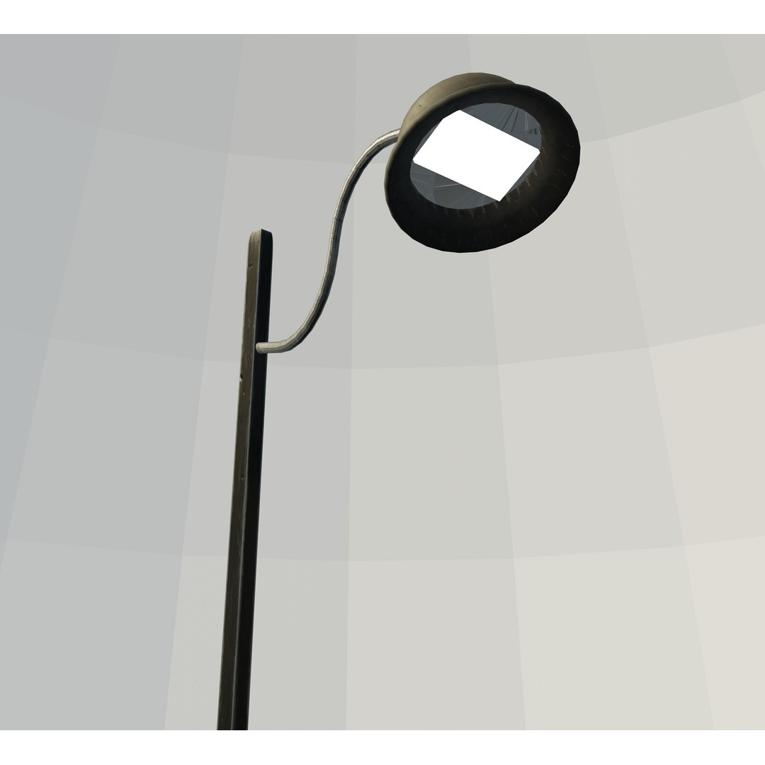Paris Streetlight 3D Model – Realistic Vintage Urban Lighting, FBX, OBJ - View 11