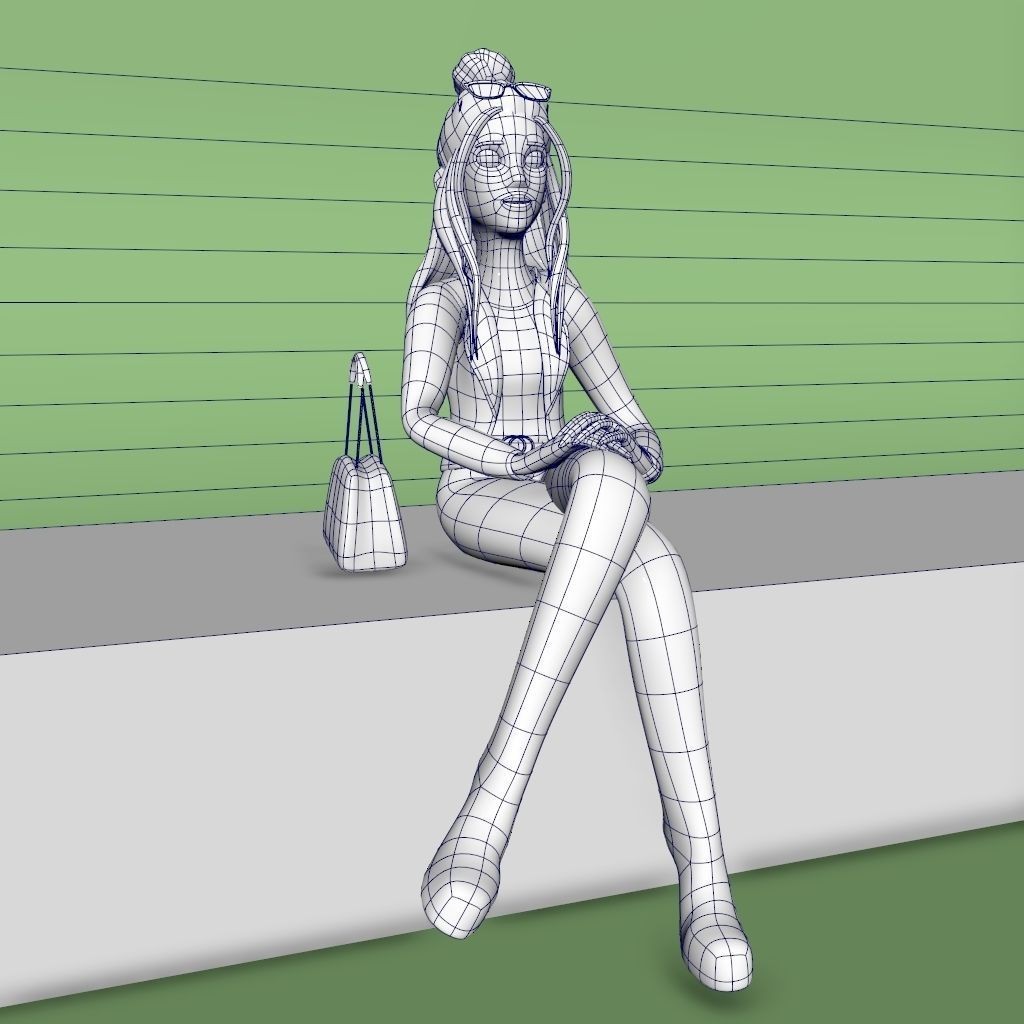 12 Characters 3D Model – Low Poly Rigged Game Asset, FBX - View 13