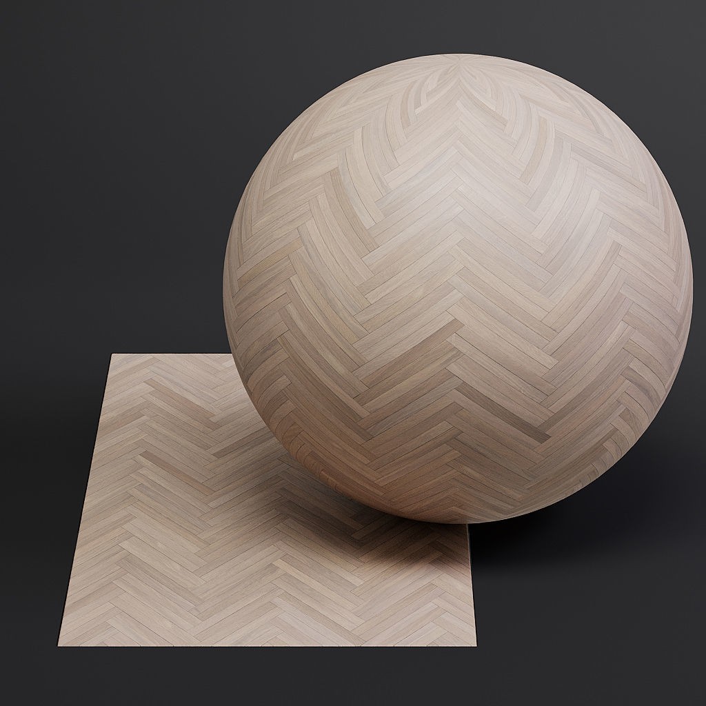 Herringbone Parquet 3D Model – 8K Seamless PBR Textures for Archviz - View 17