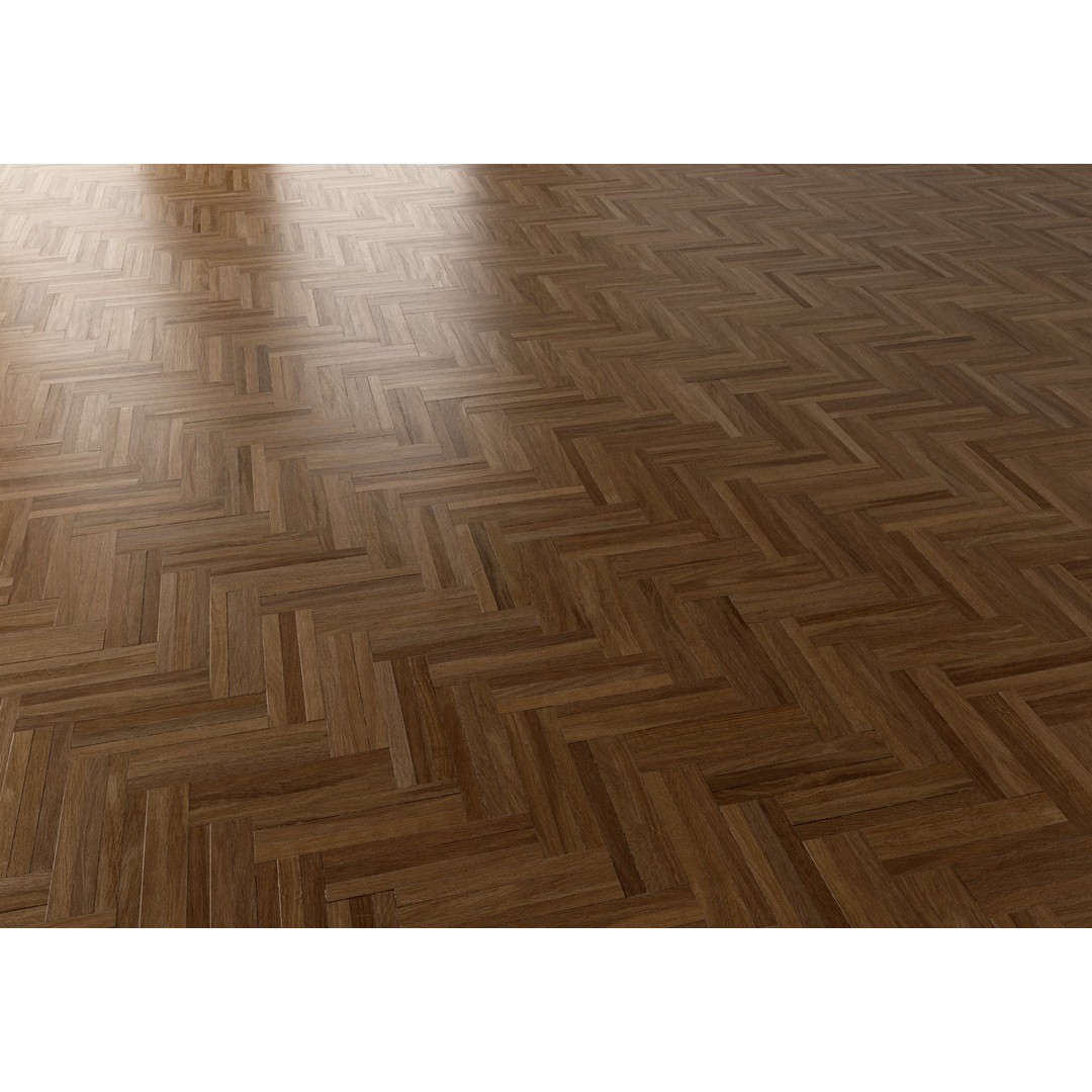 Herringbone Parquet 3D Model – 8K Seamless PBR Textures for Archviz - View 22