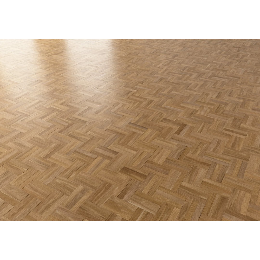 Herringbone Parquet 3D Model – 8K Seamless PBR Textures for Archviz - View 26