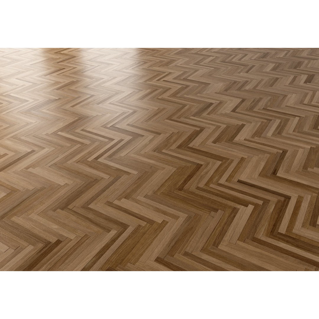 Herringbone Parquet 3D Model – 8K Seamless PBR Textures for Archviz - View 40