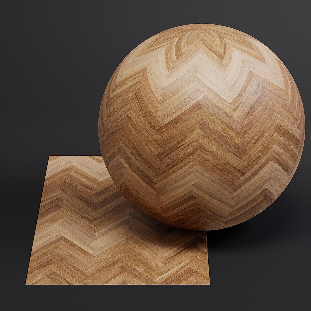 Herringbone Parquet 3D Model – 8K Seamless PBR Textures for Archviz - View 47