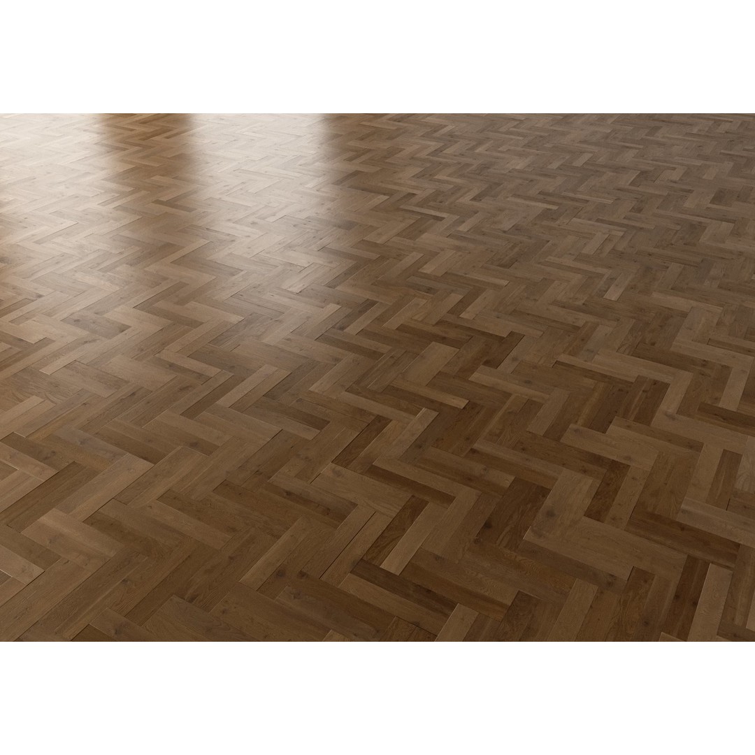 Herringbone Parquet 3D Model – 8K Seamless PBR Textures for Archviz - View 6