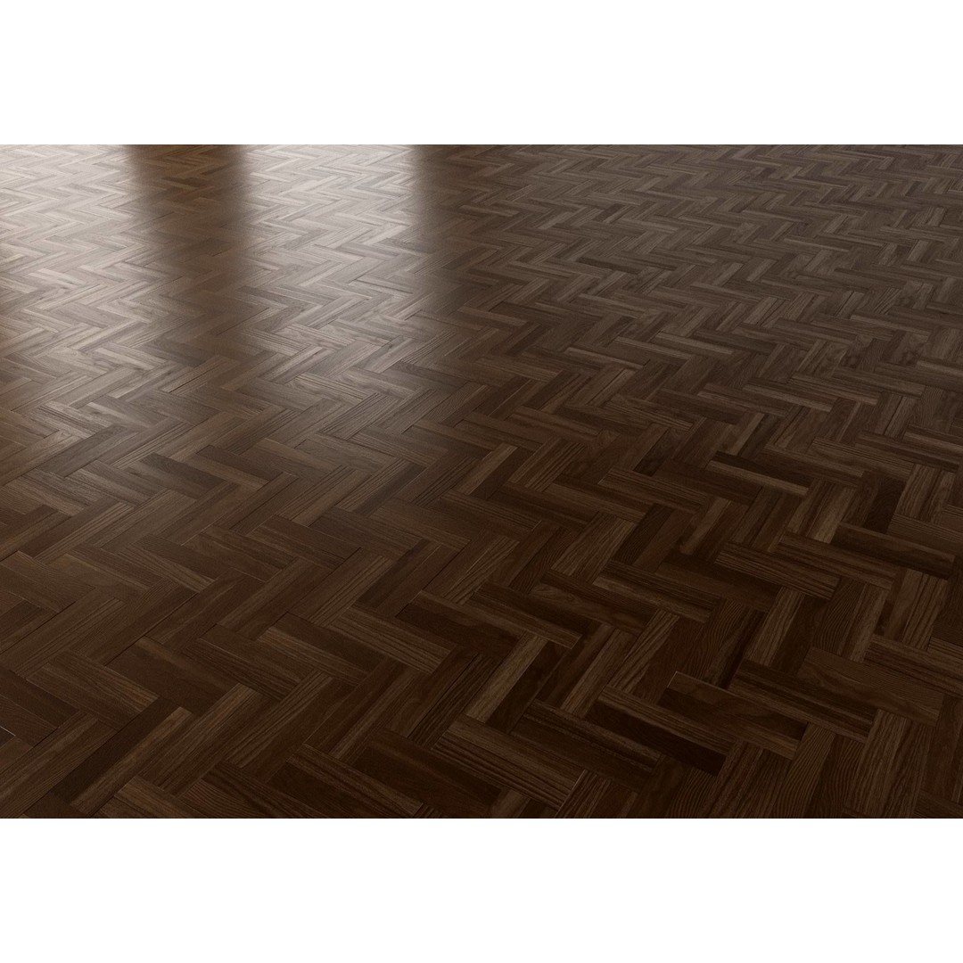Herringbone Parquet 3D Model – 8K Seamless PBR Textures for Archviz - View 8