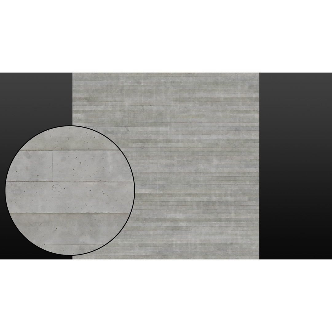 Bare Concrete Texture 3D Model – High Resolution PBR Material, JPG/TIF - View 13