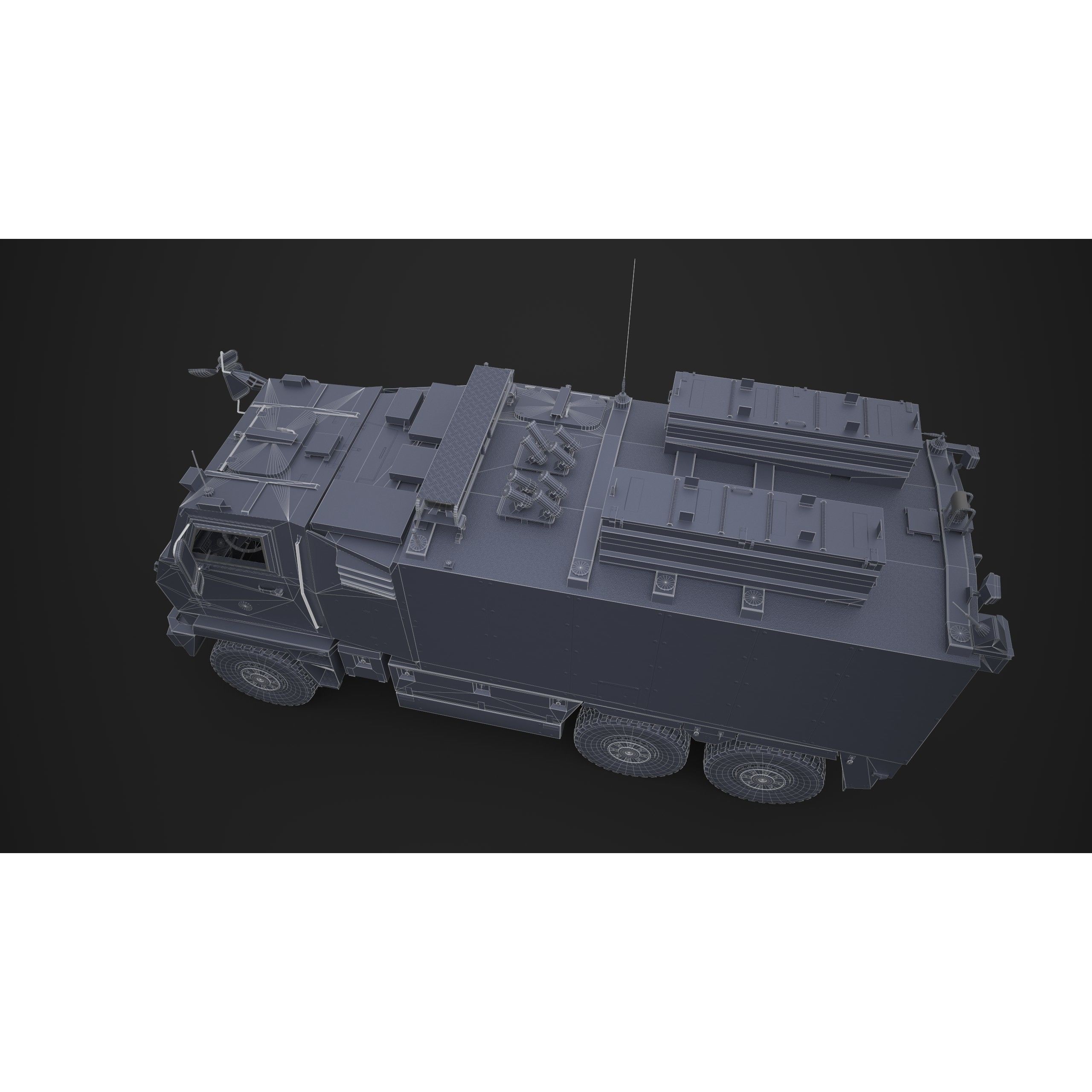Mowag Durro III Ambulance - Game-Ready 3D Model - View 14