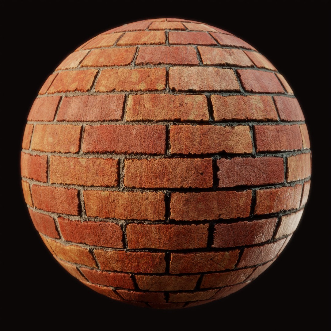 Brick Textures 3D Model – 4K PBR Seamless Patterns for Archviz - View 4
