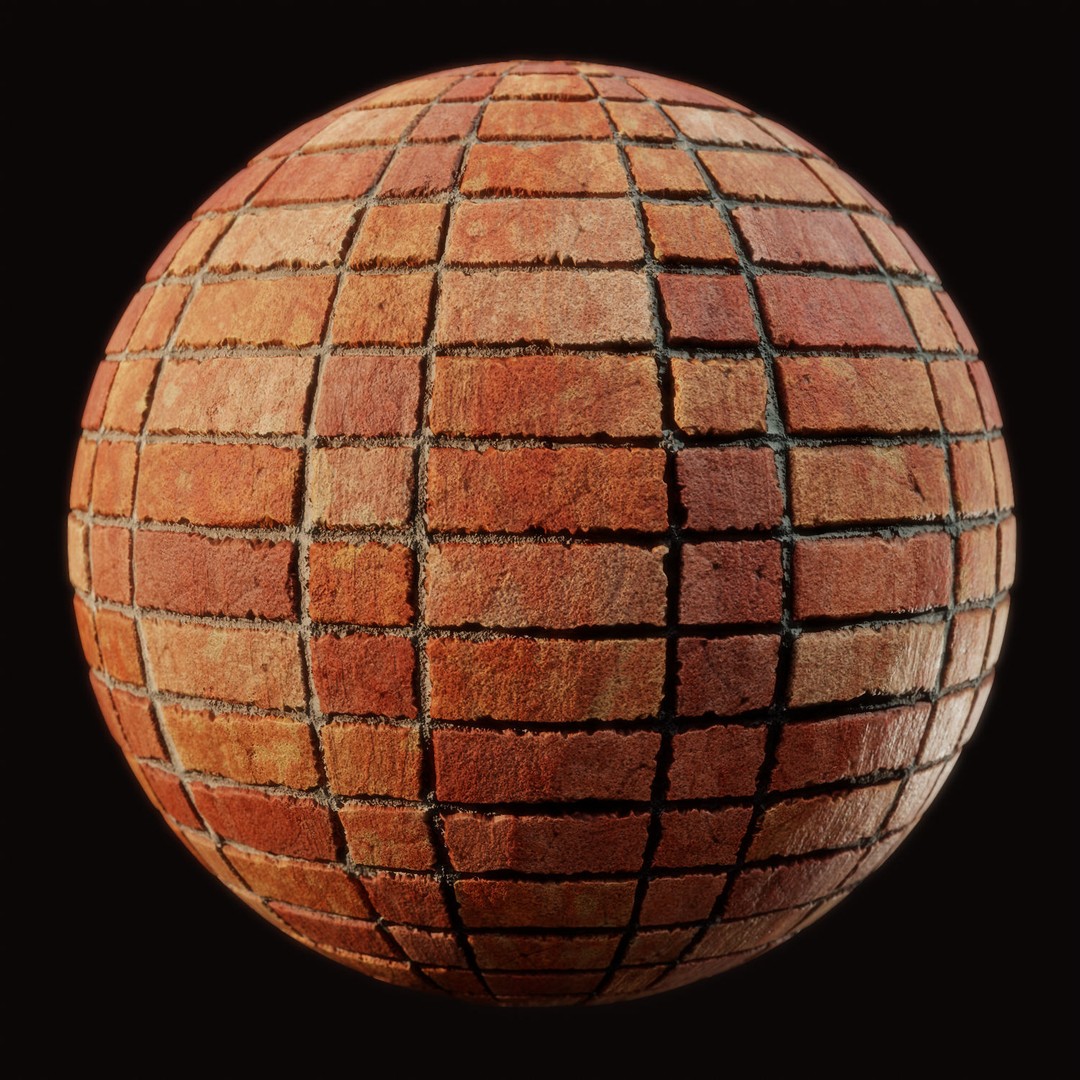 Brick Textures 3D Model – 4K PBR Seamless Patterns for Archviz - View 6
