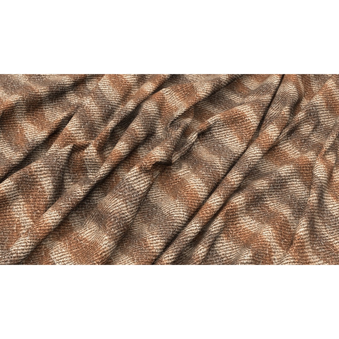 Woolen Fabric 3D Model – PBR Seamless Textures, 4K PNG - View 10