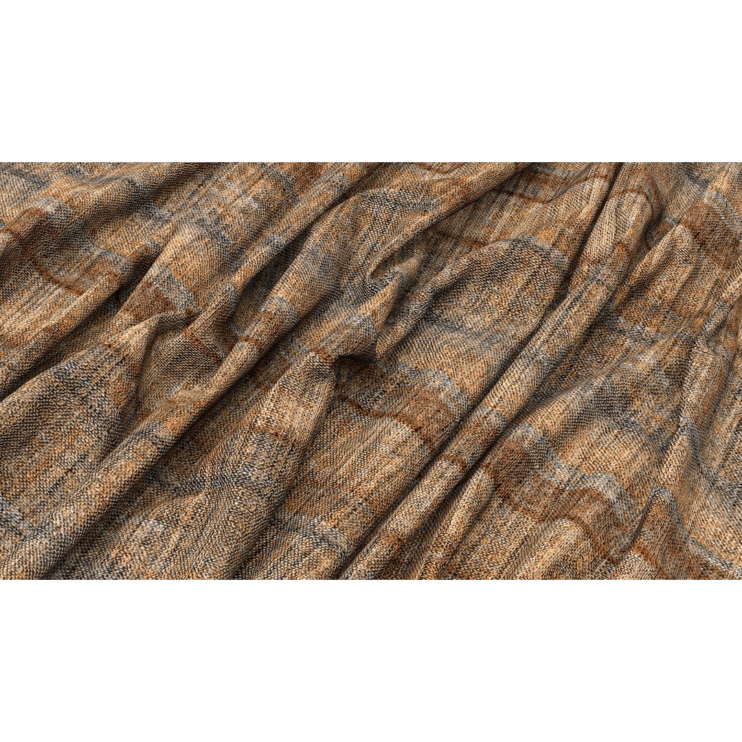 Woolen Fabric 3D Model – PBR Seamless Textures, 4K PNG - View 5