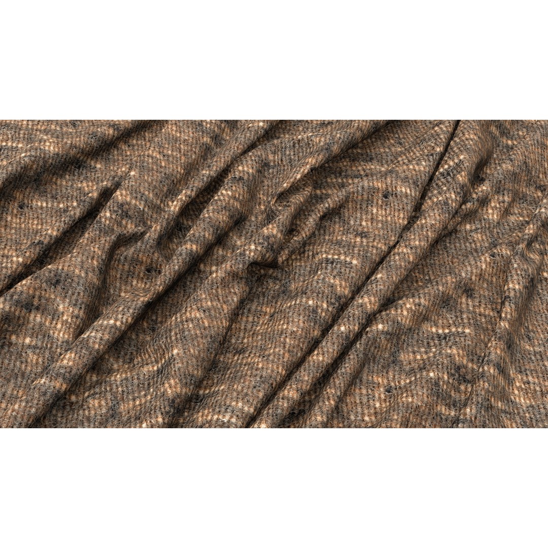 Woolen Fabric 3D Model – PBR Seamless Textures, 4K PNG - View 9