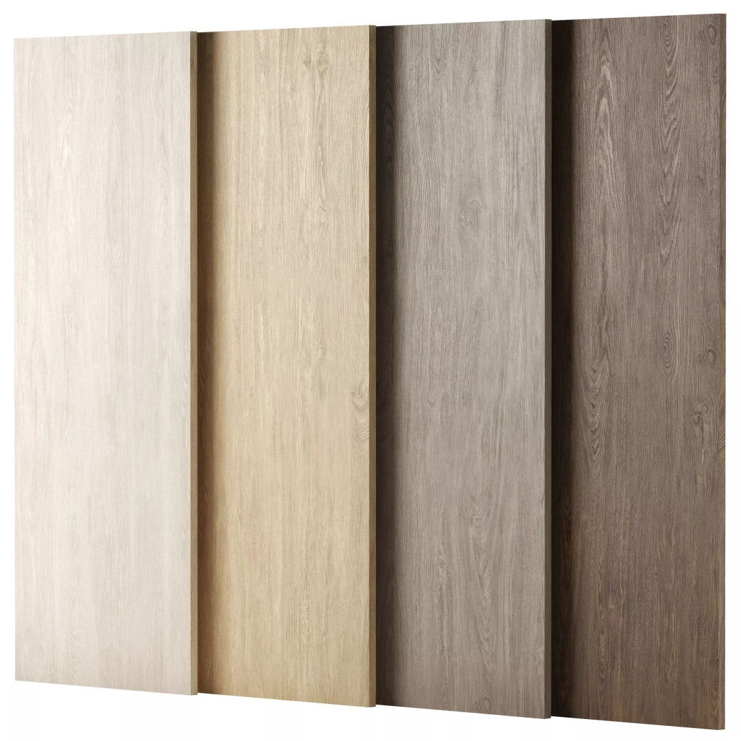 Oak Wood Material 3D Model – PBR Textures, 4096x4096, FBX & OBJ - View 2