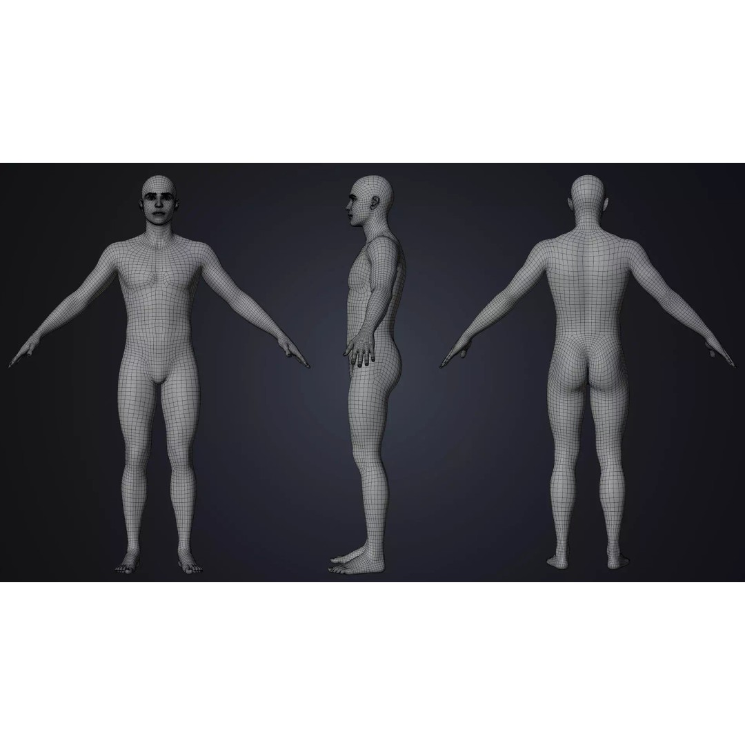 Adrian 3D Model – Realistic Male Character, Rigged for Animation - View 11