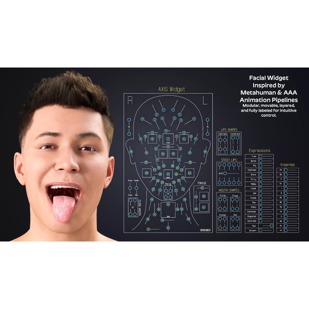 Adrian 3D Model – Realistic Male Character, Rigged for Animation - View 7