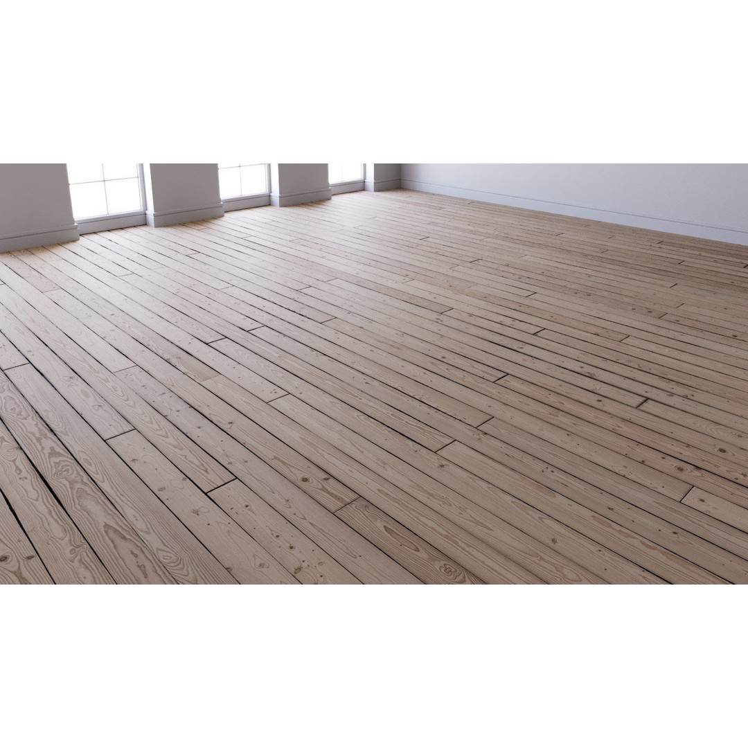 Wood Flooring 3D Model – Seamless PBR Textures, 8K Resolution - View 10