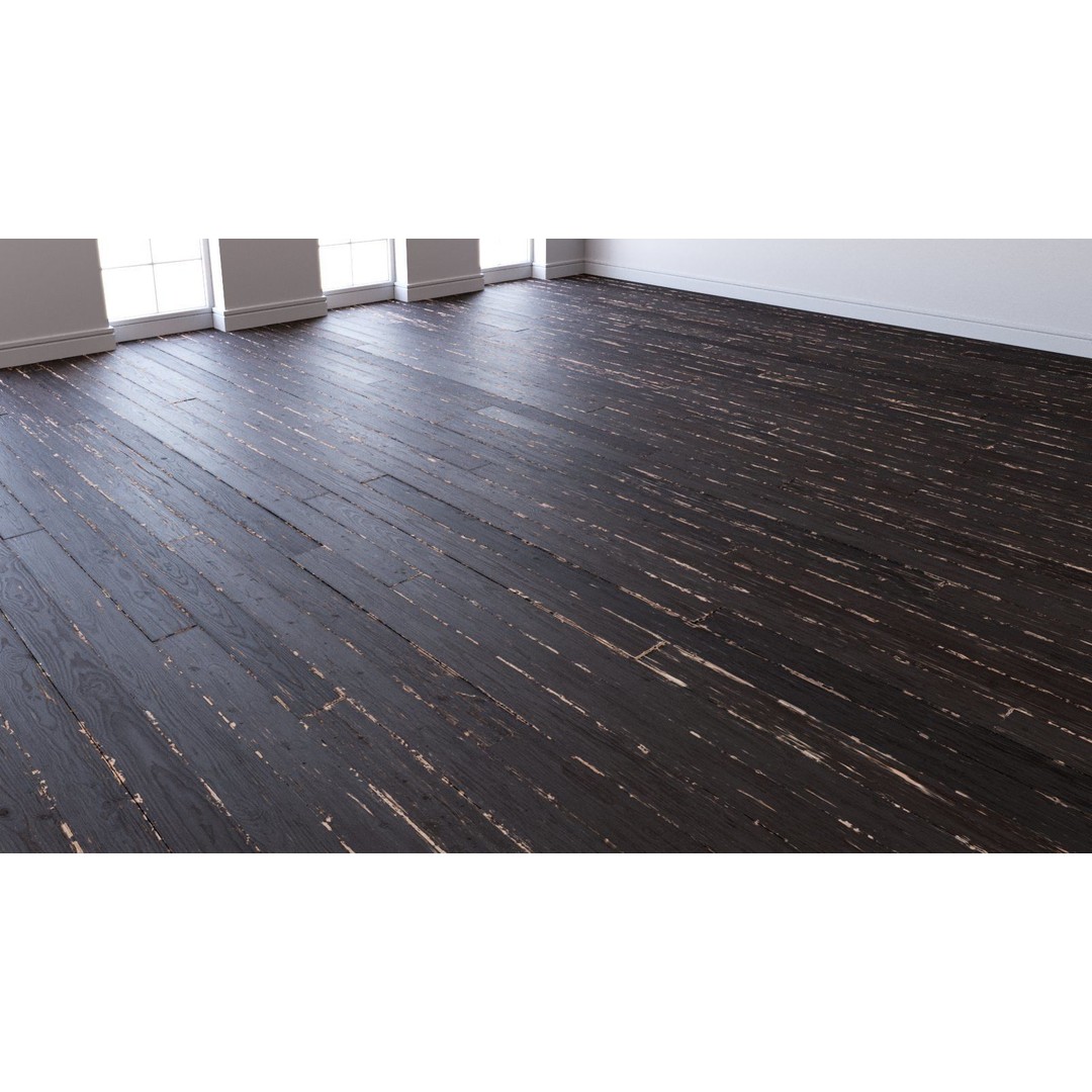 Wood Flooring 3D Model – Seamless PBR Textures, 8K Resolution - View 14