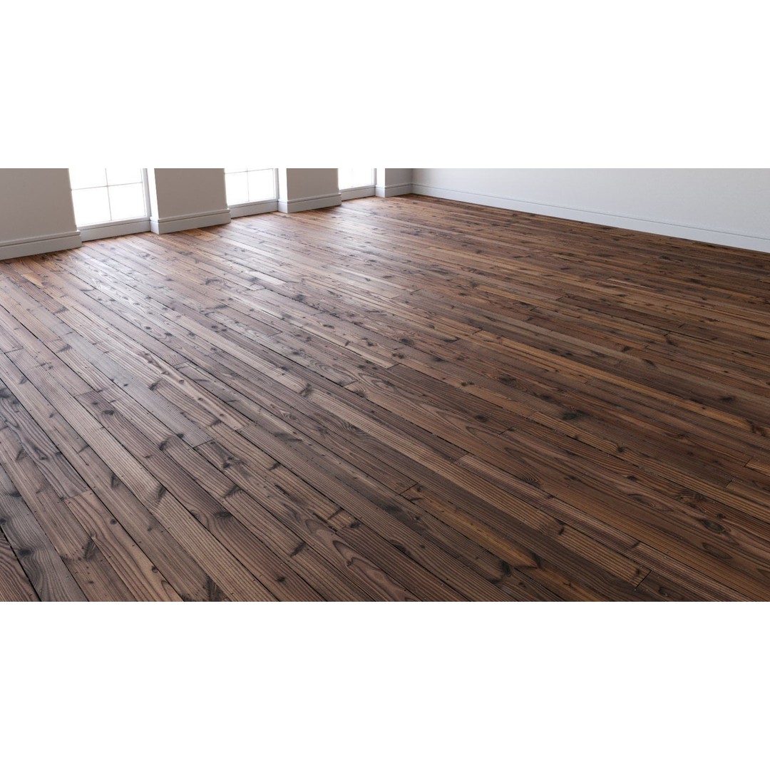Wood Flooring 3D Model – Seamless PBR Textures, 8K Resolution - View 22