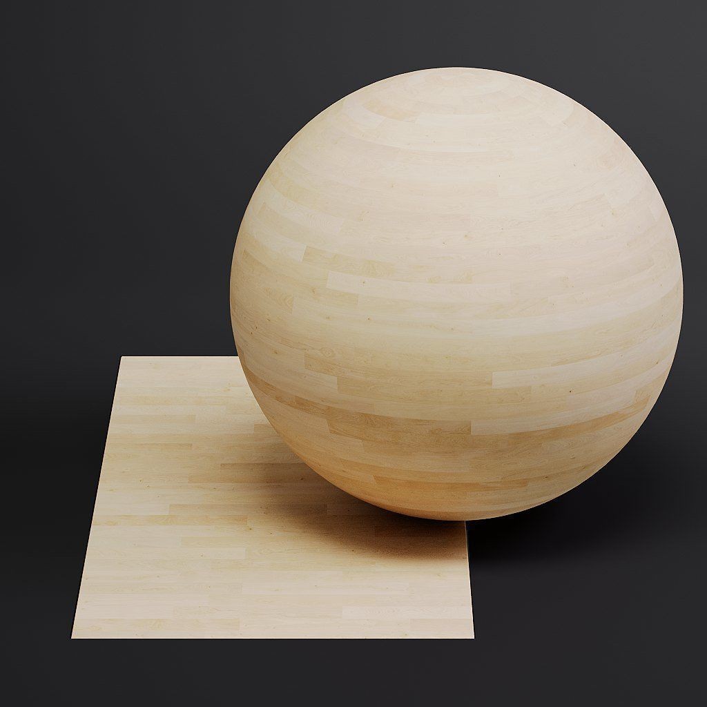 Wood Flooring 3D Model – Seamless PBR Textures, 8K Resolution - View 31