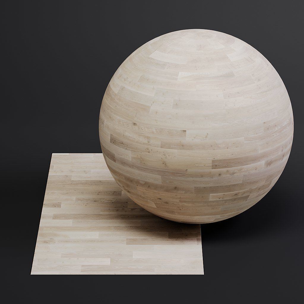 Wood Flooring 3D Model – Seamless PBR Textures, 8K Resolution - View 43