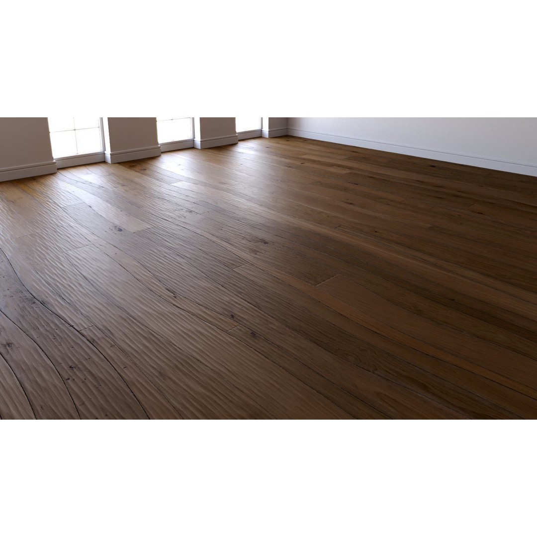 Wood Flooring 3D Model – Seamless PBR Textures, 8K Resolution - View 50