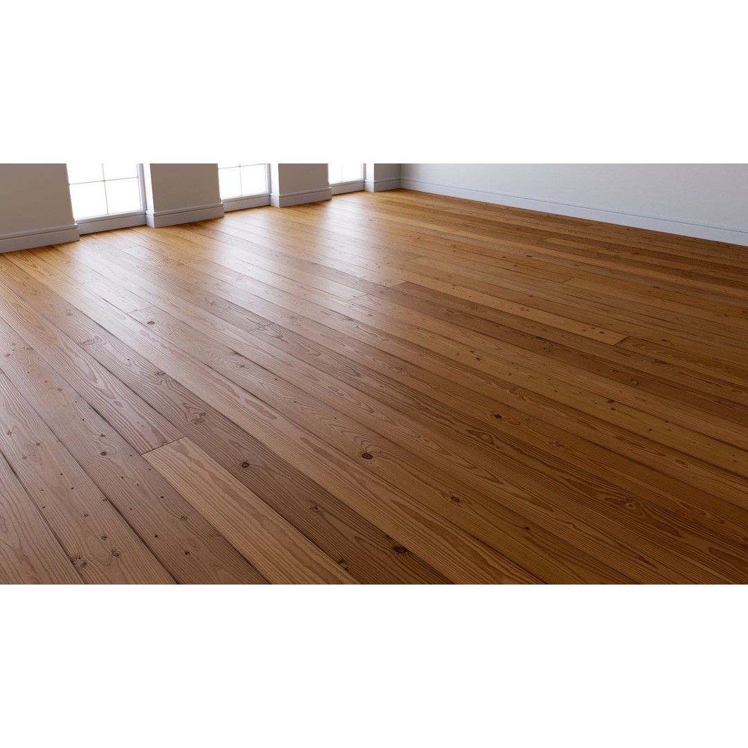 Wood Flooring 3D Model – Seamless PBR Textures, 8K Resolution - View 6