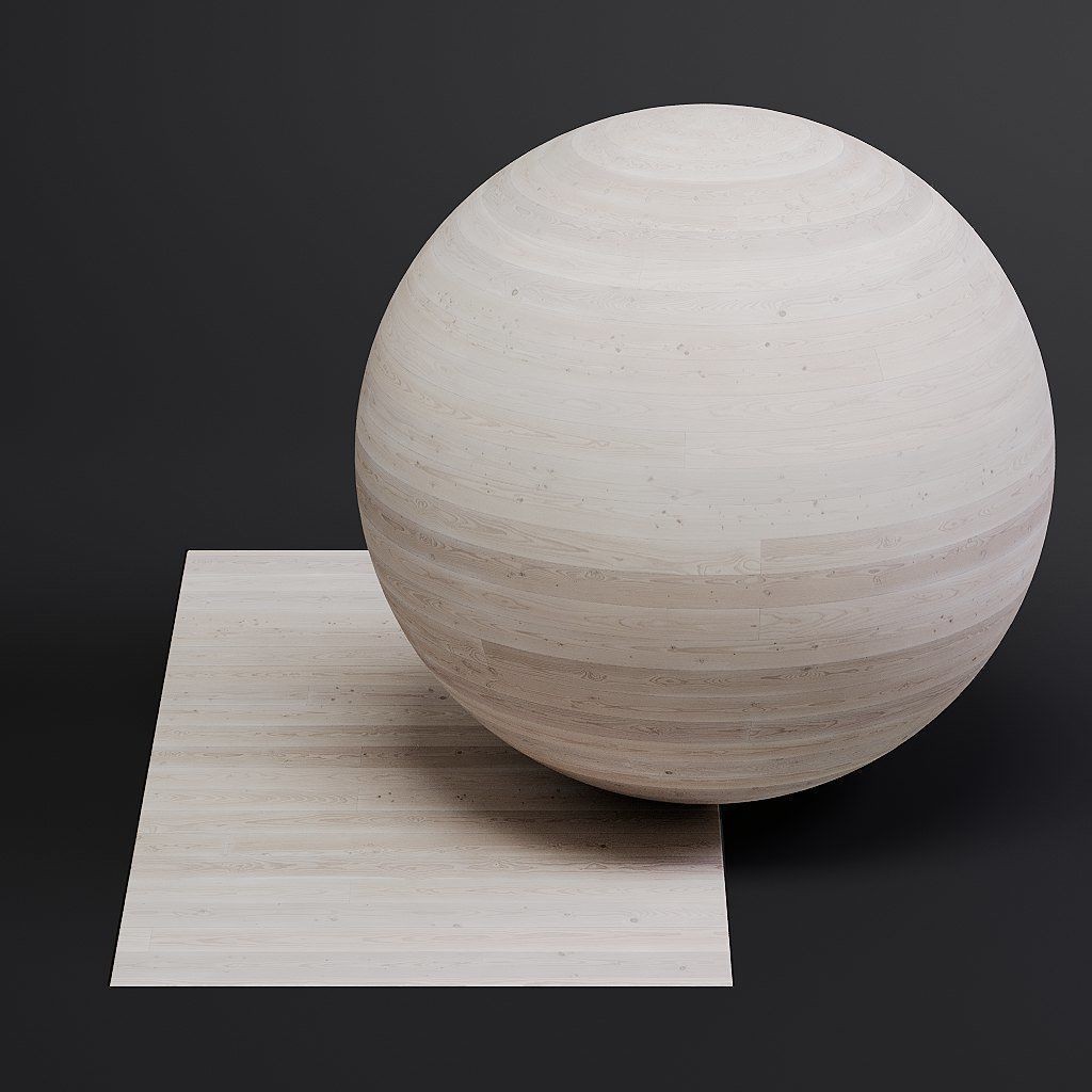 Wood Flooring 3D Model – Seamless PBR Textures, 8K Resolution - View 7