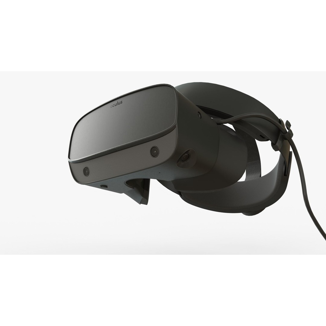 Oculus Rift S 3D Model – Game Ready VR Headset with Controllers, FBX - View 7