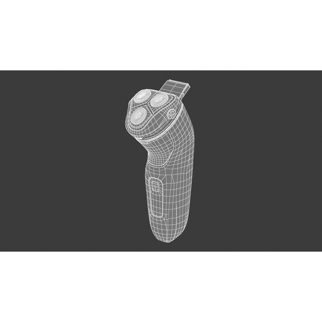 Electric Razor 3D Model – High Quality Photo Real Asset, FBX, OBJ - View 12
