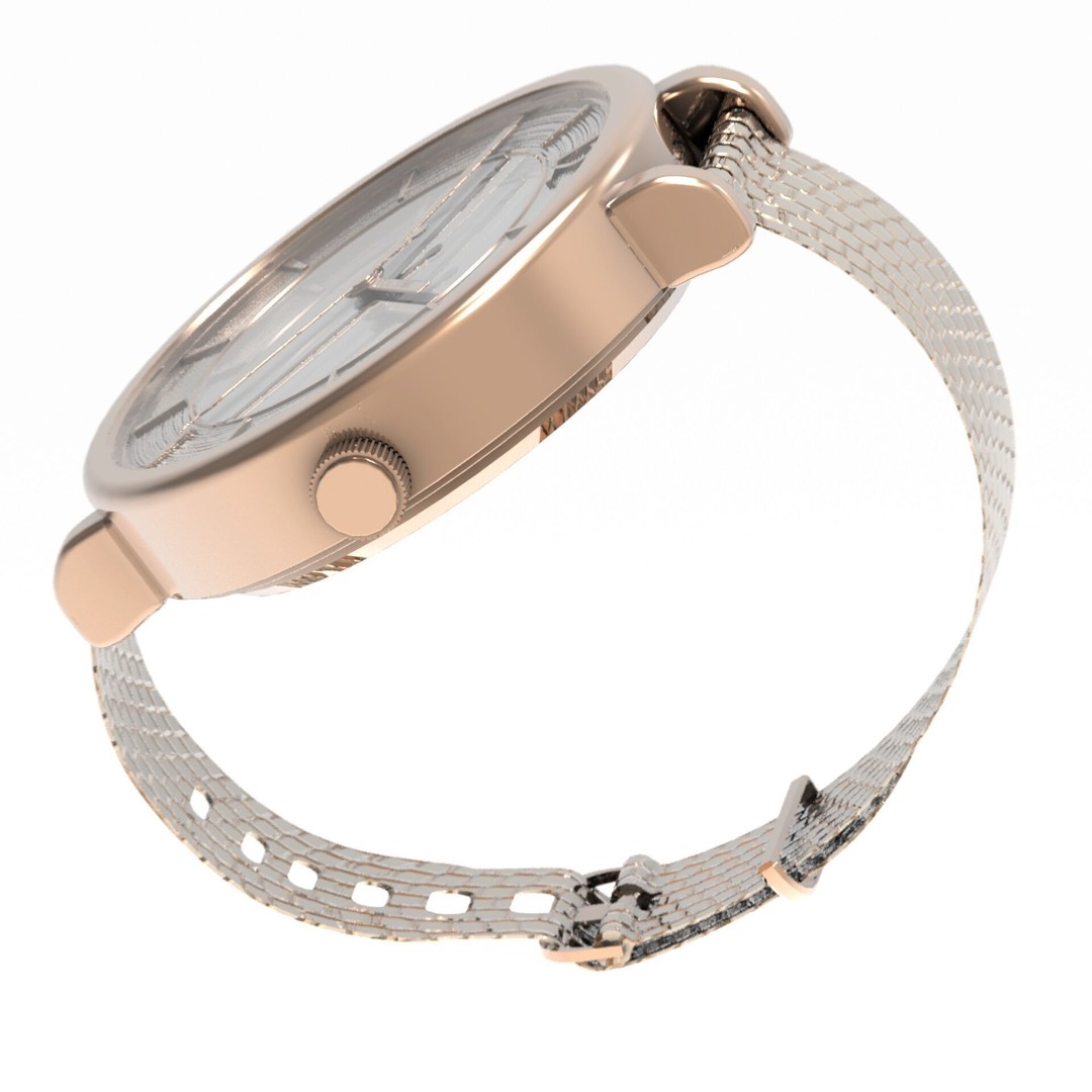 Elegant Womens Watch 3D Model – High Poly PBR Asset, FBX, OBJ, Blender - View 20