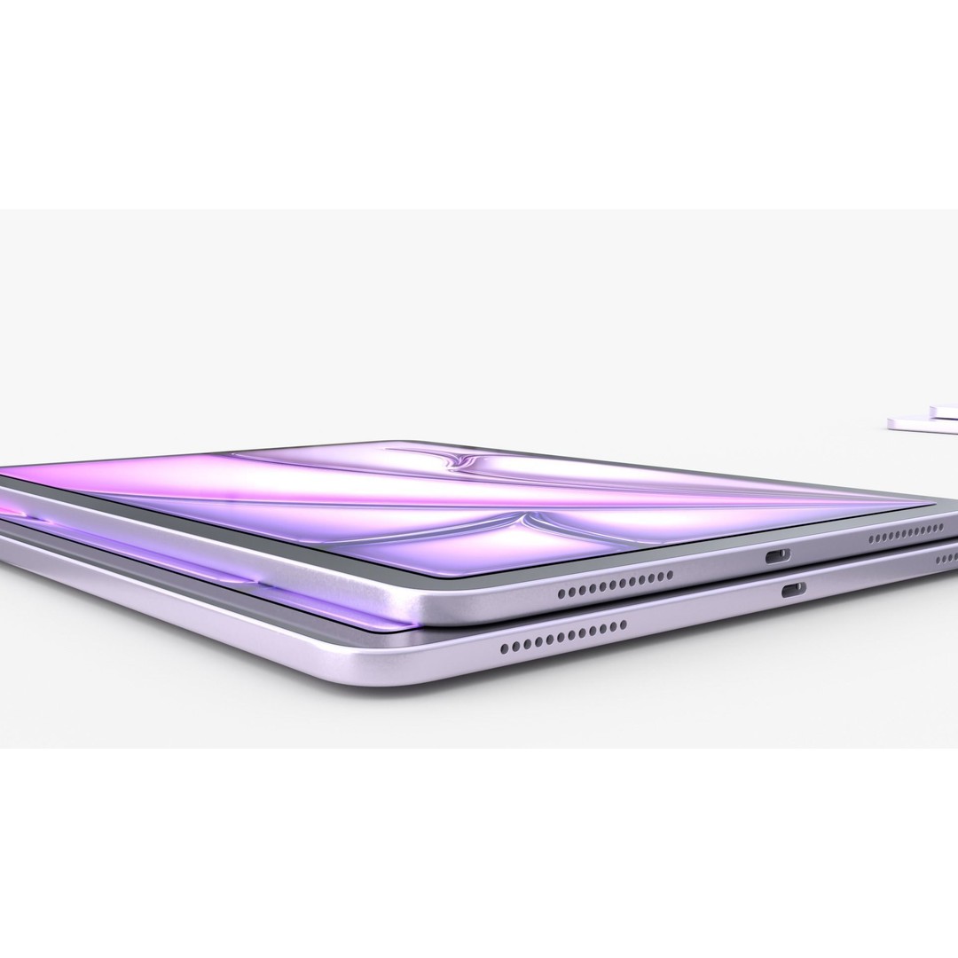 Apple iPad Air 2024 3D Model – Full Collection with Magic Keyboard & Pencil - View 15