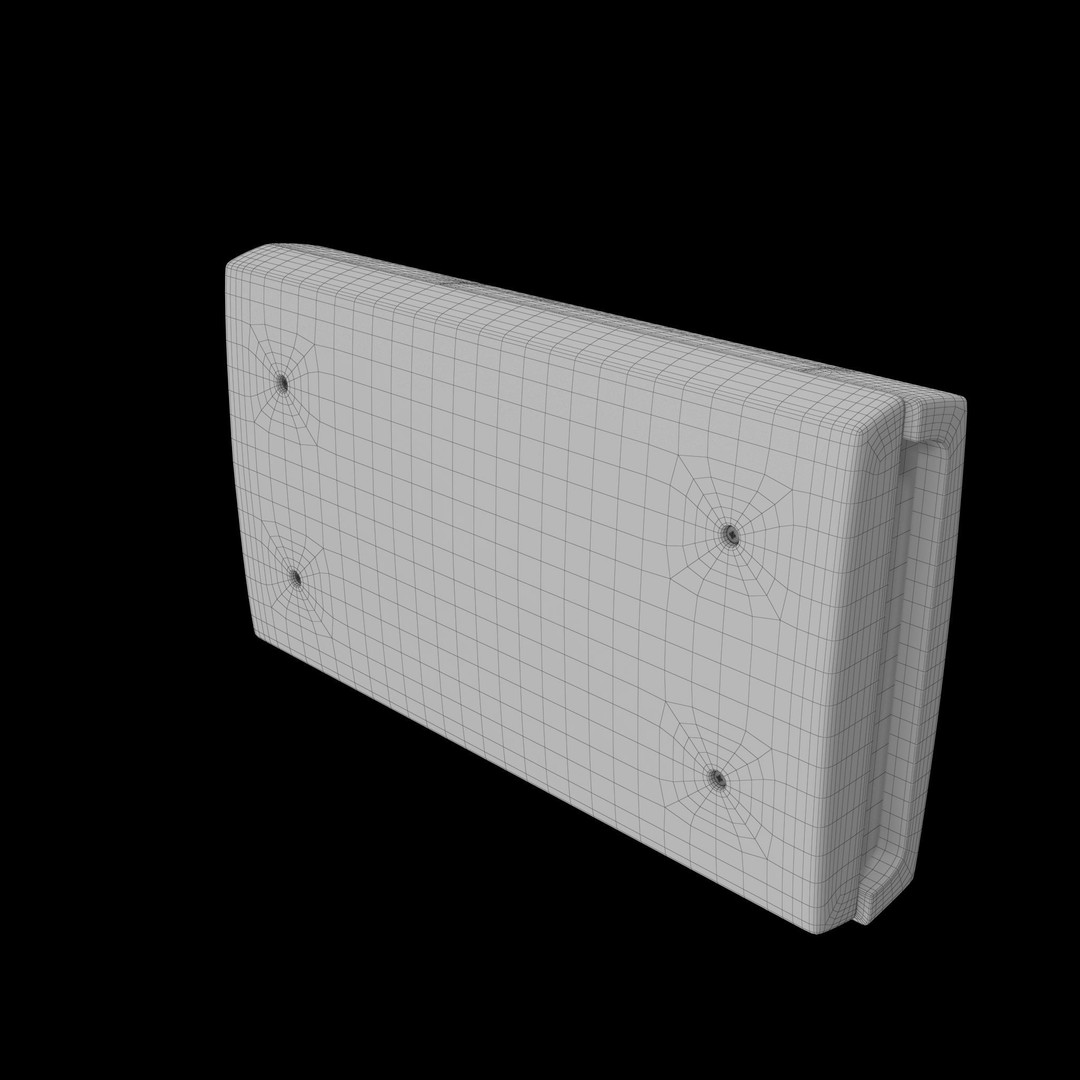 Siemens SPCK420 100 3D Model – Low Poly PBR Electronic Control Panel, FBX - View 16