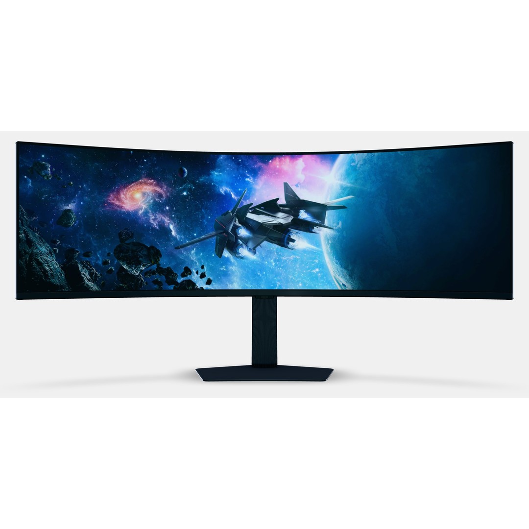 49-inch Odyssey G9 G95C Display 3D Model – PBR Monitor Asset, FBX & OBJ