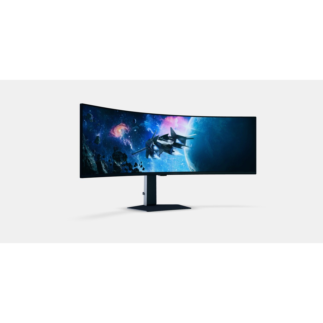 49-inch Odyssey G9 G95C Display 3D Model – PBR Monitor Asset, FBX & OBJ - View 12