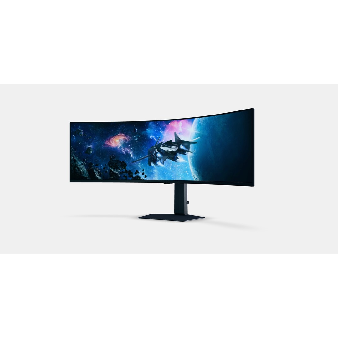 49-inch Odyssey G9 G95C Display 3D Model – PBR Monitor Asset, FBX & OBJ - View 13