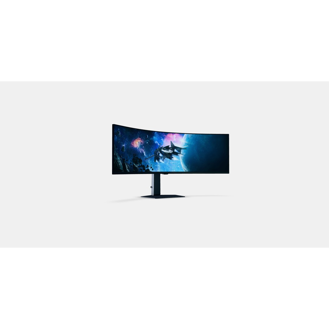 49-inch Odyssey G9 G95C Display 3D Model – PBR Monitor Asset, FBX & OBJ - View 3