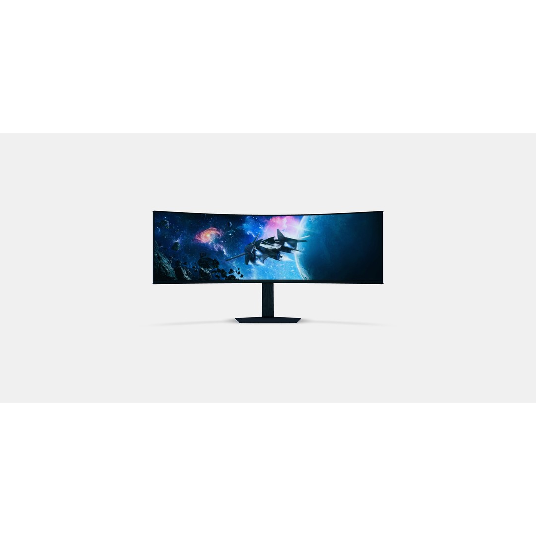 49-inch Odyssey G9 G95C Display 3D Model – PBR Monitor Asset, FBX & OBJ - View 9