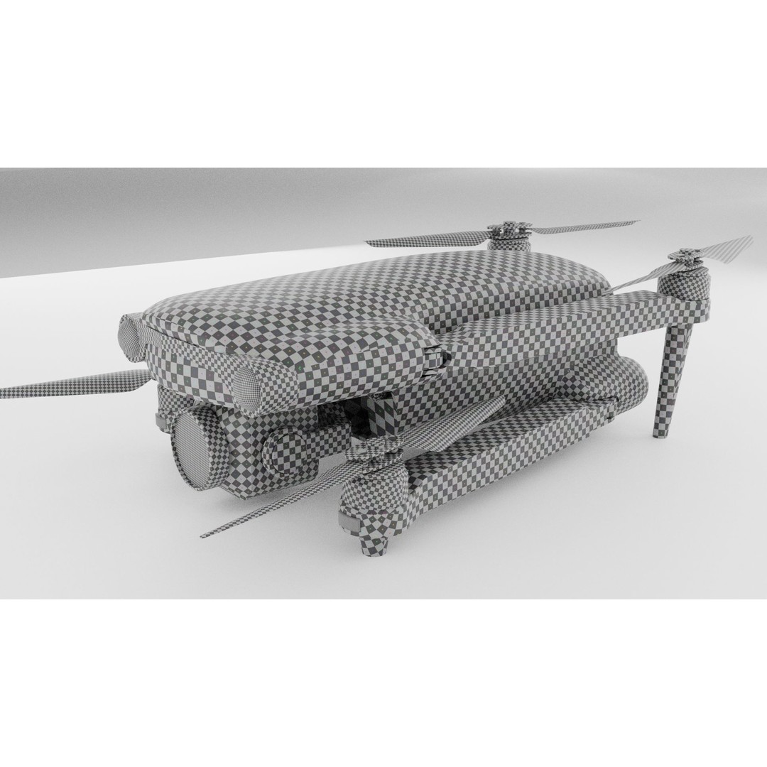 Autel Robotics Evo 3D Model – Realistic Drone Asset, PBR Textures - View 12