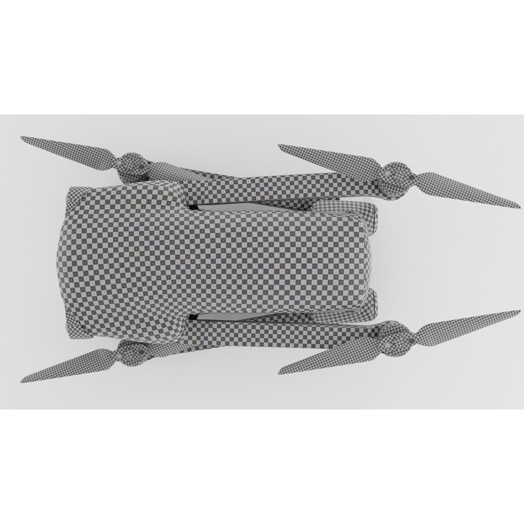 Autel Robotics Evo 3D Model – Realistic Drone Asset, PBR Textures - View 13