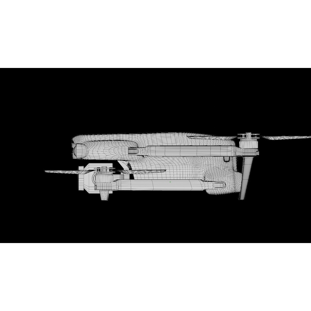 Autel Robotics Evo 3D Model – Realistic Drone Asset, PBR Textures - View 14