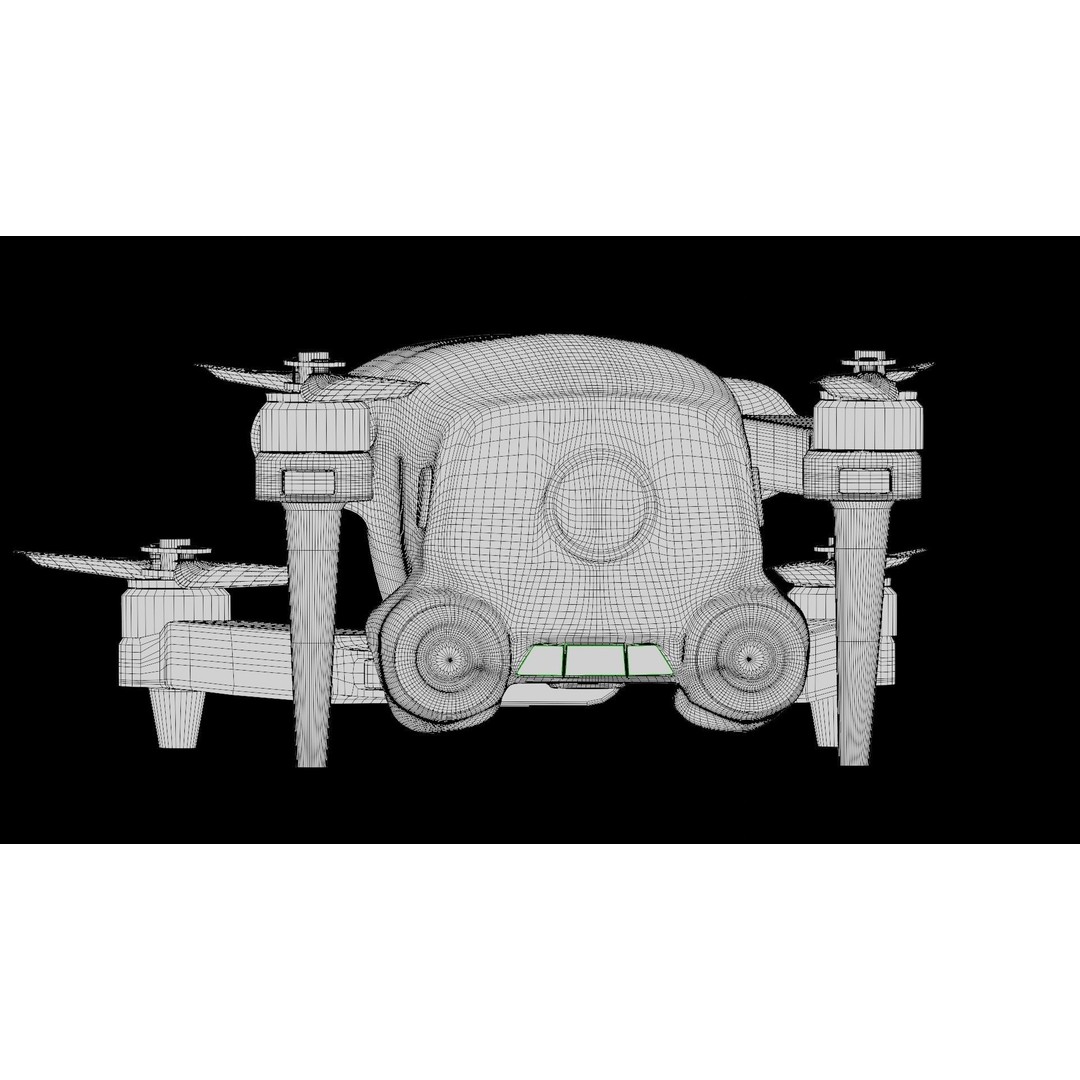 Autel Robotics Evo 3D Model – Realistic Drone Asset, PBR Textures - View 18